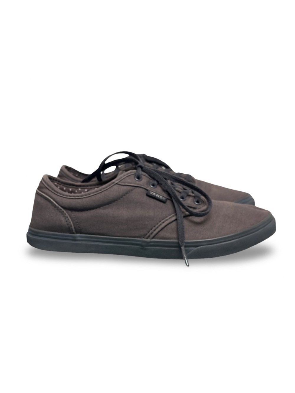 Vans Shoes Atwood Gray Mono Low Top Canvas Skate Sneakers Women’s 7